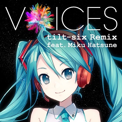 軽VOICES tilt-six Remix feat. Miku Hatsune アルバムジャケット納品0801