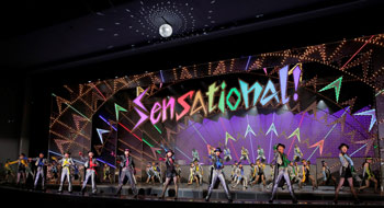 雪組　大劇場「Sensational！」の情景写真